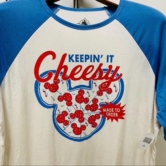 Disney Other - NWT LIMITED EDITION Walt Disney TASTE-D Snacks Mickey Mouse Pizza Shirt L Rare